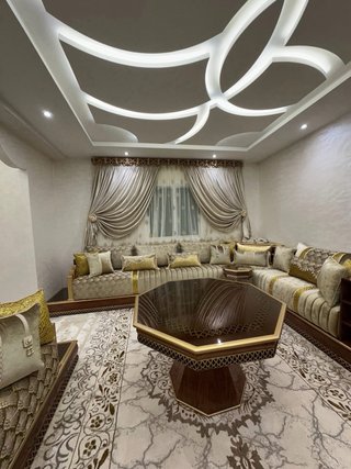 Salón marroquí y sofás