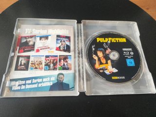 Pulp Fiction. Steelbook. Blu-ray. Sin castellano.