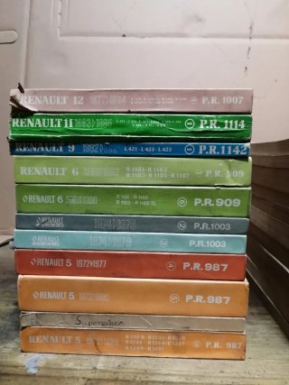 Manuales de piezas Renault 5-21