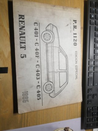 Manuales de piezas Renault 5-21