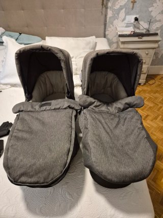 2 Capazos y 2 hamacas Mountain Buggy. Usado 4meses