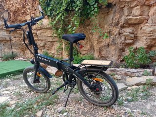 Bici Littium Ibiza Eléctrica Plegable,semi nueva,
