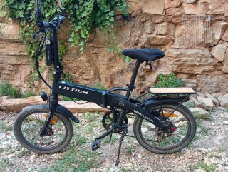 Bici Littium Ibiza Eléctrica Plegable,semi nueva,