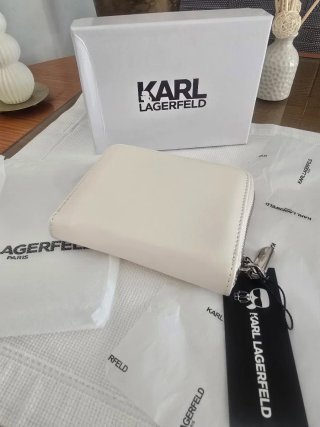 Cartera billetera Karl Lagerfeld Beige