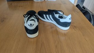 Zapatillas Adidas Gazelle Talla 41.5 Negras