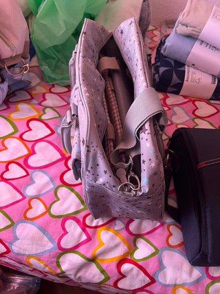 Bolso Tuc Tuc estrellas gris