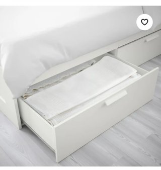 Estructura de cama Brimnes. Incluye Somier