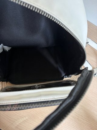 Mochila Parfois Negra y Blanca