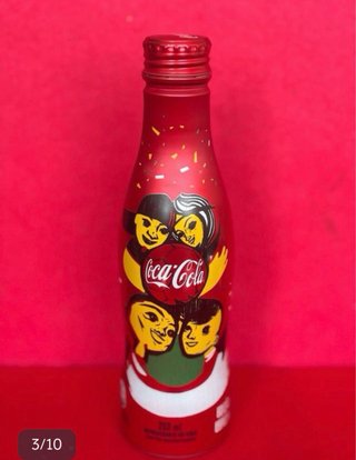 Coca Cola Botella Aluminio Final Draw Brazil 2014