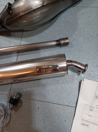 Escape Turbo Kit Derbi GPR 2004 --APRILIA RS HOMOL