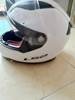 Casco Integral LS2 Rapid Talla S Blanco/Negro
