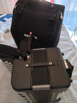 Acordeón Hohner Compadre Negro