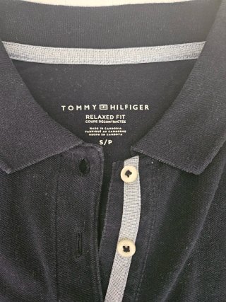 Tommy Hilfiger Polo Talla S Azul oscuro