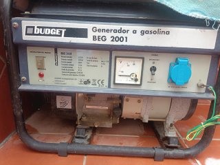 Generador gasolina BUDGET BEG 2001 2300W