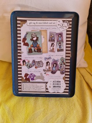 Caja Metálica Gorjuss Azul Sólo envíos
