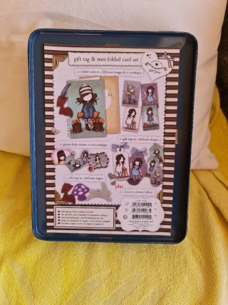 Caja Metálica Gorjuss Azul Sólo envíos