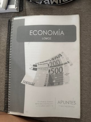 Economia 1° Bachillerato