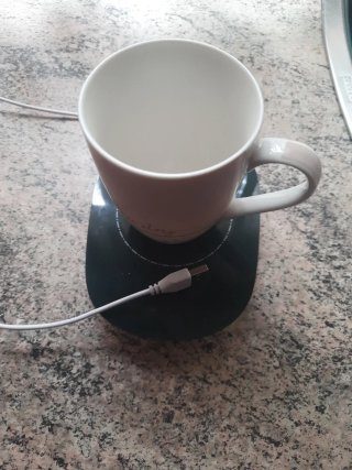 Calentador Taza USB. Mantiene el líquido caliente