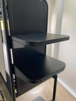 Escritorio Gaming Ikea Negro Freede 140/185x74x146