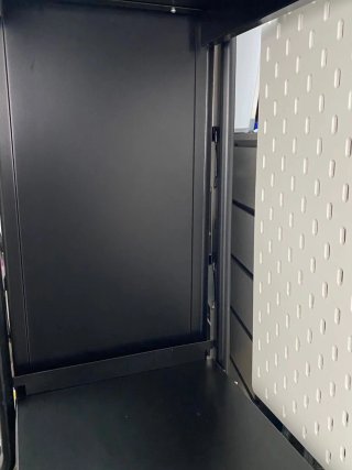 Escritorio Gaming Ikea Negro Freede 140/185x74x146
