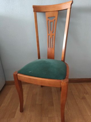 Conjunto de sillas de comedor de madera