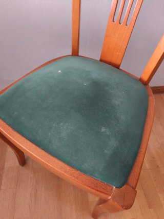 Conjunto de sillas de comedor de madera