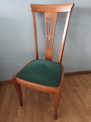 Conjunto de sillas de comedor de madera