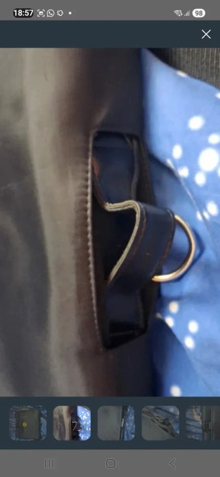Funda/Bolsa Ordenador Portátil Negra/Azul