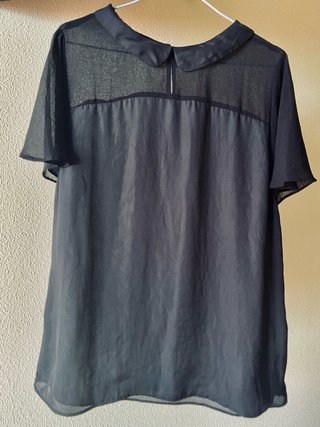 Blusa negra mujer “Benetton” Talla M