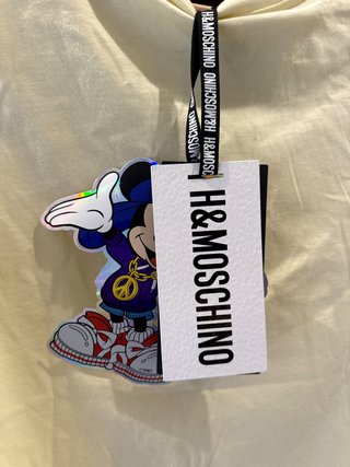 Moschino [tv] H&M Disney Mickey Minnie XS nueva
