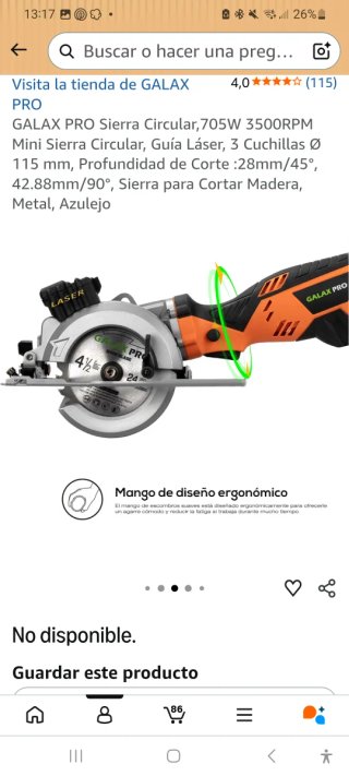 Sierra Circular Galax Pro 705W