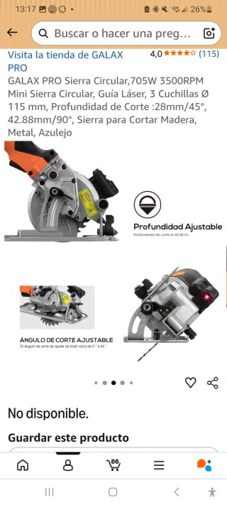 Sierra Circular Galax Pro 705W