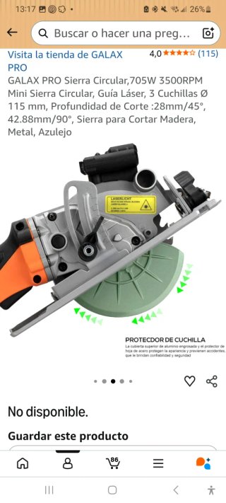 Sierra Circular Galax Pro 705W