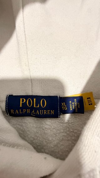 Sudadera Polo Ralph Lauren Blanca