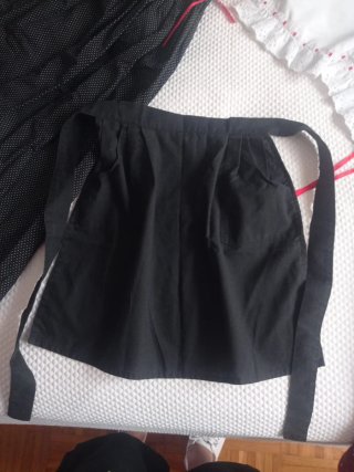 Traje Arrantzal Negro y Blanco