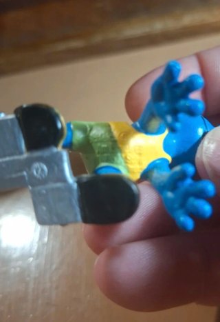 Pitufo Corredor Schleich Azul