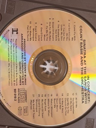 CD Sinatra at the Sands con Count Basie