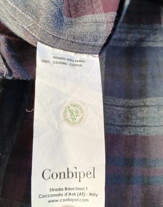 Camicia uomo Conbipel, tg L, cotone, made in Italy
