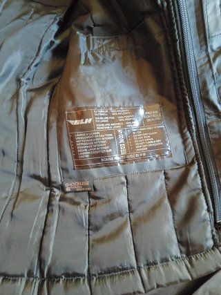 Chaqueta Moto BLH Negra Talla XS