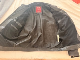Chaqueta de cuero Jack & Jones Talla M