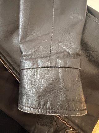 Chaqueta de cuero Jack & Jones Talla M