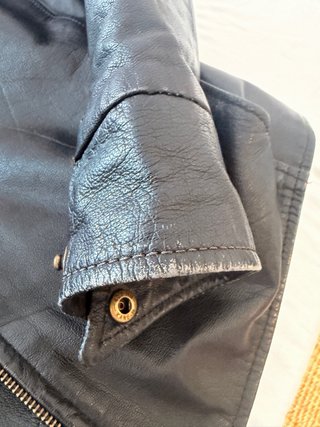 Chaqueta de cuero Jack & Jones Talla M