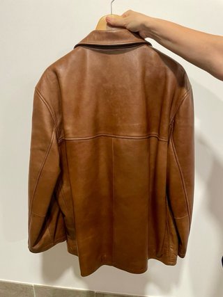 Chaqueta de cuero EUSKEL PIEL marrón