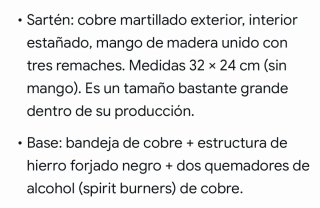Calentador cobre martillado vintage