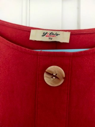 Vestido color caldera (T.U.)