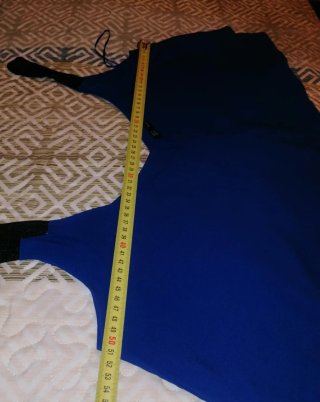 Top volantes azul Trafaluc T.S