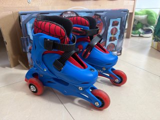 Patines Spiderman Talla 27-30 Ajustables