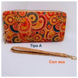 Cartera de mujer con cremallera. Ideal para regalo
