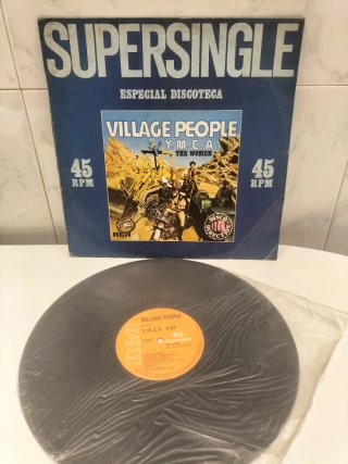 Disco Vinilo Village People Y.M.C.A. 45 RPM