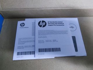 HP 100 Teclado USB Negro
